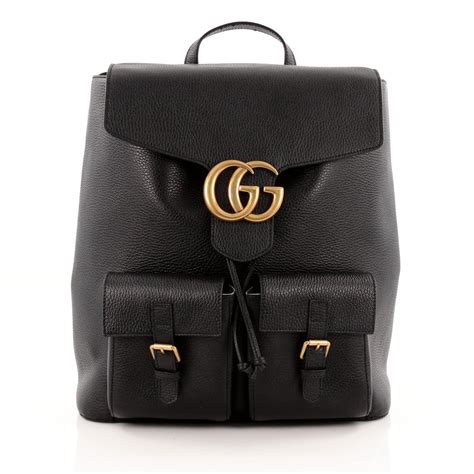 gucci ranforest leather|Gucci marmont leather backpack.